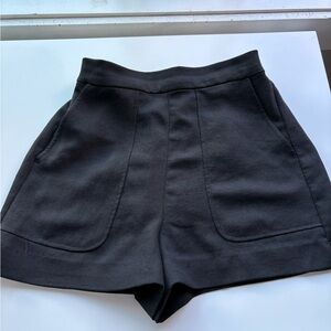 Wilfred High Waist Black Shorts size xs